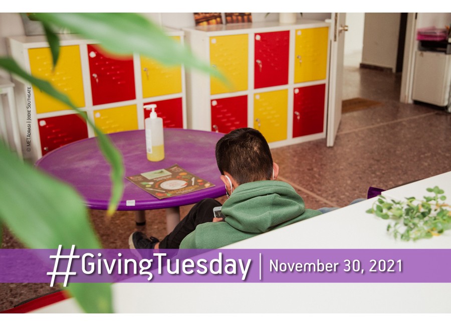 GivingTuesday – METAdrasi’s campaign for the unaccompanied refugee children